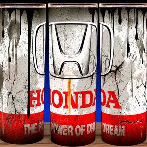 Honda Distressed Lube Oil Filter Cup Mug Tumbler 20oz